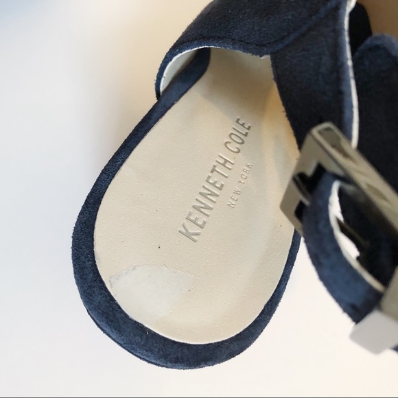 NWT Kenneth Cole Olani Embroidered Wedge Sandal - Picture 4 of 7